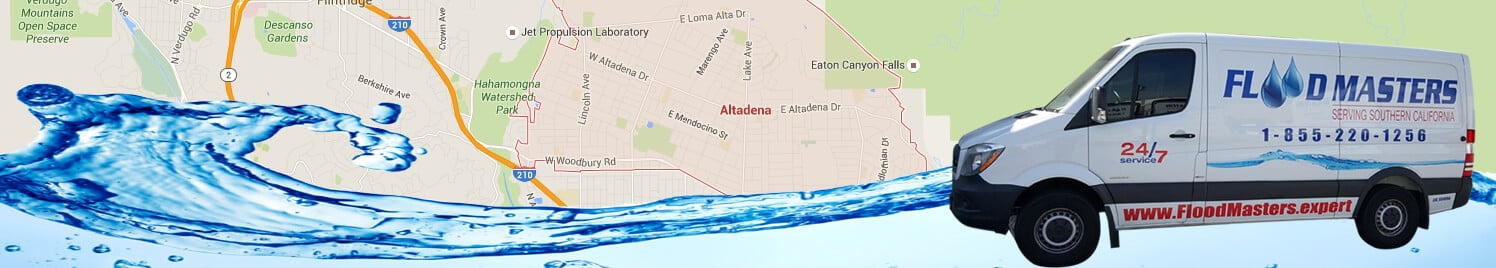 stone flood channels in altadena